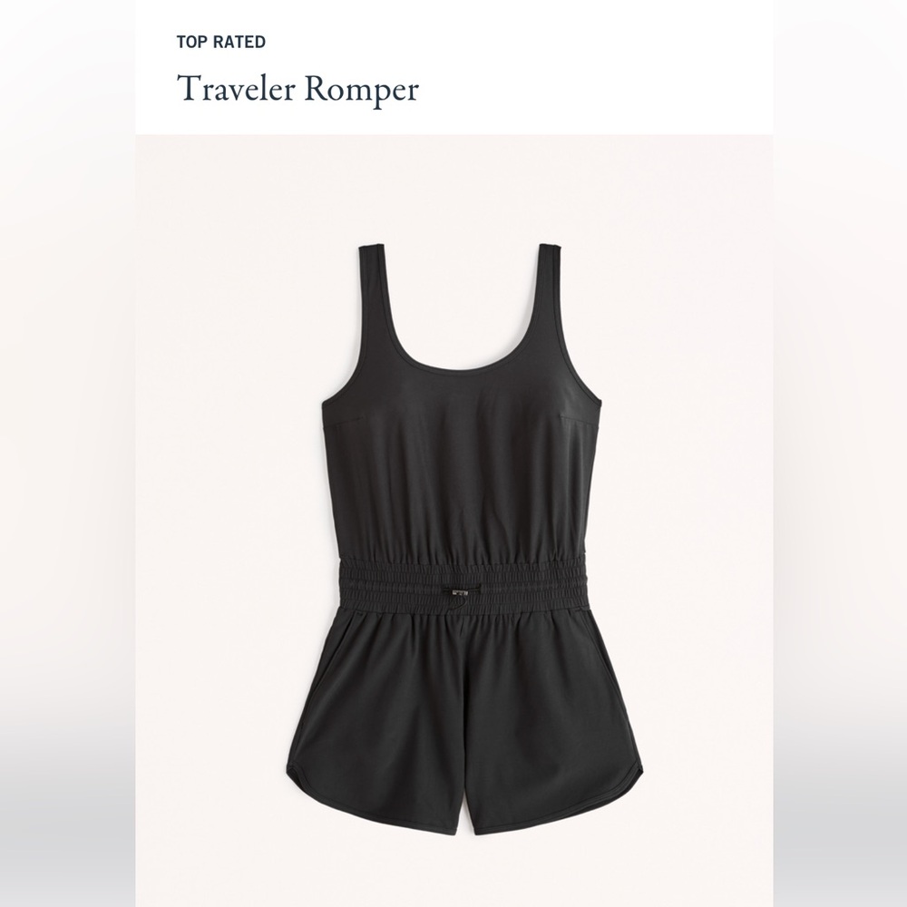 Abercrombie & Fitch Black Traveler Romper